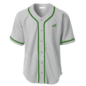 Conjuntos de uniformes transpirables de béisbol y softbol de color personalizado de calidad superior para deportes Cantidad a granel de MOQ baja - Product Image 2
