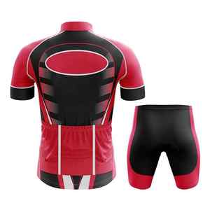 Vêtements de sport 100% Polyester, uniforme de cyclisme Design personnalisé, uniforme de cyclisme coloré dans toutes les tailles - Product Image 2