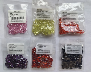 Vente directe usine Ag Brand – Zircon cubique synthétique (CZ) de forme spéciale, 8 mm, couleur changeante, taille Millenium Rose, ciré/huileé - Product Image 3