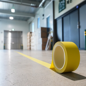 [TAPERO] Cinta de línea de PVC Cinta adhesiva duradera para marcar pisos 28mm X 40m para seguridad de almacén Control de tráfico Uso industrial - Product Image 5