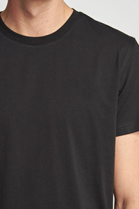 Direct Bangladesh Factory Casual Men's O-Neck <b>White</b> T-Shirts 100% Cotton 180 GSM Short Sleeve 100% Knitted Quick Dry Breathable - Product Image 2