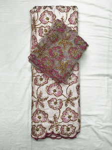 ชุดเดรสแต่งงานสไตล์ไนจีเรียพร้อมลูกปัดสีทองแบบแอฟริกัน - Product Image 4