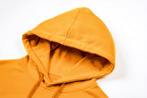 Men's Hooded Sweatshirt Solid Color Cotton Fleece Casual Pocket Long Sleeve Boxy Fit Winter Wear 2027 - Product Image 2