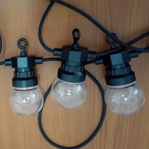 DC24V Interior Exterior G50 cadena de luces precio de fábrica café colgante boda decoración guirnalda luz OEM embalaje para Navidad - Product Image 6