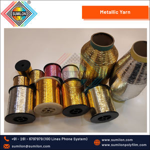 ผู้ผลิตทั่วโลกขายกันอย่างแพร่หลายคุณภาพชั้นนําเส้นด้ายโลหะ / โพลีเอสเตอร์ชนิด M-Type บิดต่ําสําหรับการทอผ้าในราคาที่ดีที่สุด - Product Image 3