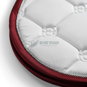 Almohadilla de sillín inglesa acolchada duradera OEM, almohadillas de sillín de equitación cómodas transpirables suaves y acolchadas personalizadas - Product Image 3
