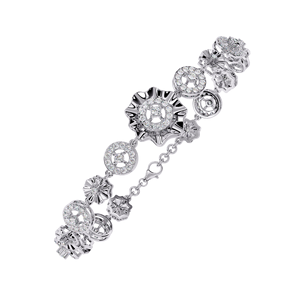 Classic Style Daily Diamond Bracelet Moissanite Diamond Tennis Bracelet 10k 14k 18k Yellow <b>Gold</b> Diamond Bracelet for Women - Product Image 2