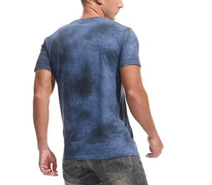 เสื้อยืดพิมพ์ลาย Ringer ระบายอากาศได้ดีสำหรับผู้ชายเสื้อผ้ายิมฟิตเนสพอดีตัวเสื้อยืดกีฬาเสื้อยืดอัดแน่นธรรมดาแห้งเร็วสำหรับผู้ชาย - Product Image 4