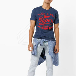 T-shirts grande taille pour hommes en coton à séchage rapide respirant à prix compétitif quantité minimale de commande bas portable - Product Image 1