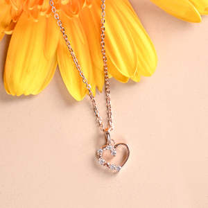 จี้เงินแท้ 925 พรีเมียม สร้อยคอแฟชั่นสำหรับผู้หญิงและเด็กผู้หญิง - Product Image 2