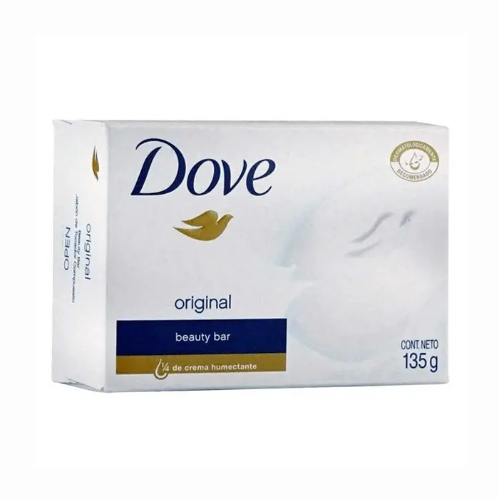 Barre de crème Dove Beauty, blanche, hydratation profonde pour une peau douce, 90g