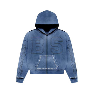 Ensemble de survêtement évasé délavé au soleil 400 GSM de qualité supérieure, 2 pièces, coupe ajustée, design tendance, meilleure collection de vêtements pakistanais, survêtement effet vieilli - Product Image 2