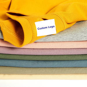 Factory 280gsm 100% Cotton <b>Thick</b> Heavy Breathable Comfortable Plain Women Unisex Men's <b>T</b>-<b>shirt</b> for men - Product Image 3