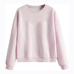 Sweat-shirt en coton imprimé avec logo personnalisé pour femmes avec manches longues et col rond pour l'hiver - Product Image 3