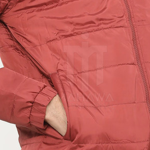 Blouson matelassé respirant et écologique pour homme, modèle 2025, le plus vendu, avec col montant de haute qualité et logo frontal, idéal pour l'hiver - Product Image 6
