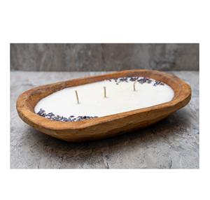 BY A.Z Artisanat Maison Étaient table Bougie Bols à pâte en bois fabriqués à la main Belle qualité Produit fait à la main Bol à pâte en bois d'acacia - Product Image 1