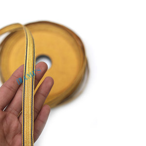 Trenzas de alta calidad Cordones Uniforme Lingotes de oro Recortes de alambre Trenzas Trim Galloon Textile Craft OEM Demand - Product Image 2