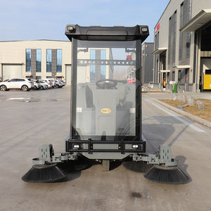 ماكينة كنس للركوب لمواقف السيارات والمستودعات _ الطرق الكهربائية الفعالة من حيث التكلفة - Product Image 3