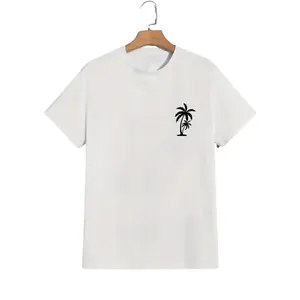 เสื้อยืดผู้หญิงผ้าฝ้าย100% พิมพ์ลายเซ็กซี่เสื้อครอปสำหรับออกกำลังกายแขนสั้นนุ่มสบาย - Product Image 1