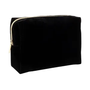 Agnocasto Pochette Personalizzata in Velluto, Borsa da Toilette, Accessorio per Gadget Personalizzati - Product Image 1