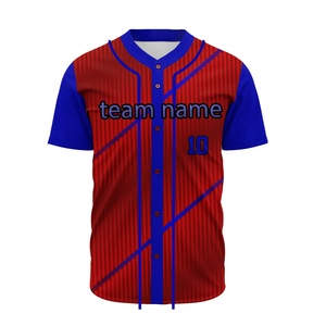 Camiseta de Béisbol de Secado Rápido Premium Unisex con Estampado por Transferencia de Calor Personalizada para Equipos - Product Image 1