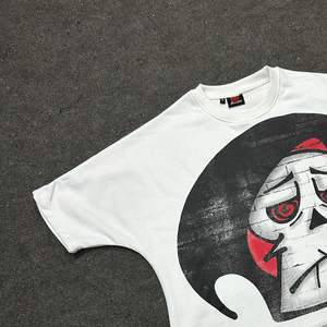 Camiseta estampada OEM/ODM para hombre 100% algodón Logo alta calidad impresión personalizada Boxy Vintage camiseta - Product Image 3