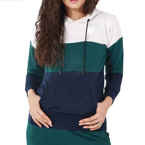 Sweat-shirt oversize pour femme en coton French Terry, pull d'hiver, personnalisable sur le devant pour les marques de mode streetwear - Product Image 1