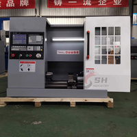 Ck210 Horizontale Mini Cnc Draaibank Meest Populaire Bank Top Hobby Diy Educatieve Laboratoriumapparatuur Gsk Flat Bed Medium Duty