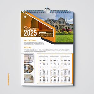 Produit personnalisé Impression publicitaire Calendrier mural Décoration murale Défilement mural - Product Image 2