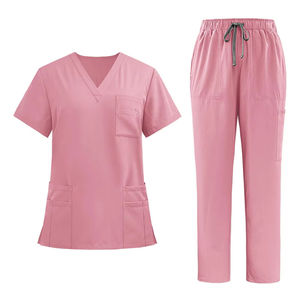 Uniformes Médicos de Secado Rápido para Mujer, Uniformes de Enfermera para Hospital, Salón de Belleza, Spa, Conjuntos de Uniformes Médicos con Estampado de Dibujos Animados - Product Image 5