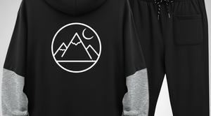 OEM ODM Conception personnalisée Survêtement solide à capuche pour hommes | Ensemble de vêtements de sport respirants antibactériens 100% coton - Product Image 6