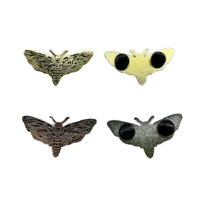 Pin Personalizado de Aleación de Zinc Moderno con Esmalte Duro y Acabado Rugoso, con Broches de Goma, Precio de Fábrica al por Mayor - Product Image 4