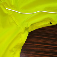Veste de cyclisme unisexe à capuche, légère, respirante, imperméable, coupe-vent, avec fermeture éclair, logo avant réfléchissant, pour la montagne