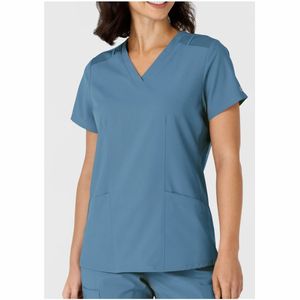 ชุดยูนิฟอร์มโรงพยาบาลแขนสั้นคอปกตั้งชุดพยาบาลสำหรับผู้ชายและผู้หญิง - Product Image 1