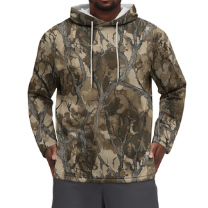 Sweat-shirts en coton mélangé de qualité supérieure, dernier design, nouvelle arrivée, sweat-shirts pour hommes à imprimé jungle, 100% coton molleton - Product Image 1