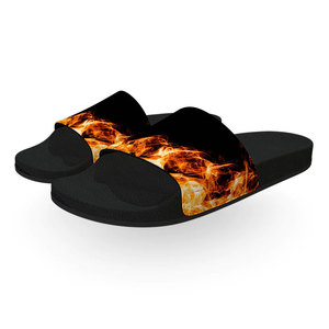En gros Personnalisé Exportation Qualité Flammes eva sliders pantoufles hommes et femmes pantoufles d'intérieur - Product Image 2