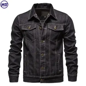 Chaqueta Casual de Invierno para Hombre, Estilo Retro, de Mezclilla, para Camionero, con Logotipo Frontal Personalizable, Transpirable, Cómoda y Cálida - Product Image 5