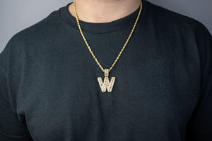 Nouveaux bijoux Hip Hop à la mode VVS haute qualité Moissanite diamant pendentif breloques 925 pendentif en argent pour les fêtes - Product Image 5