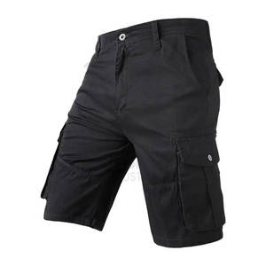 Venta caliente de algodón de verano bolsillos pantalones cortos Casual bolsillo Cargo pantalones cortos para hombres OEM pantalones cortos personalizados - Product Image 6