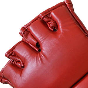 Gants de grappling MMA personnalisés poignées en cuir de vachette cuir synthétique extensible entraînement équipement de combat essentiel Shopping - Product Image 6