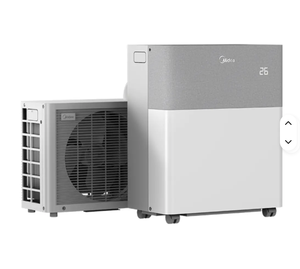 Mideas PortaSplit 4-in-1 Portable Split <b>Air</b> <b>Conditioner</b> 12001-15000 BTU Variable Quiet Mode Heat Pump Heating <b>Dehumidifier</b> Fan - Product Image 1