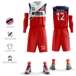 Uniforme de basket-ball de couleur unie à séchage rapide de haute qualité respirant lâche absorbant la sueur costume de sport ensembles de Techniques lavées - Product Image 5