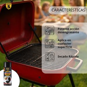 Spray Limpiador de Barbacoas SPSIL - Product Image 3