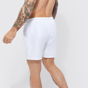 กางเกงว่ายน้ำขาสั้นสำหรับผู้ชายกางเกงชายหาดกางเกงว่ายน้ำสีขาวน้ำเงินเข้มพิมพ์ลายดิจิตอลสีเรียบย้อมระบายอากาศเป็นมิตรกับสิ่งแวดล้อมใหม่2025 - Product Image 2