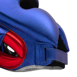 หมวกกันน็อคหนังสำหรับฝึกชกมวยระบายอากาศได้ดีมีสีใหม่ออกแบบได้ตามที่ต้องการ - Product Image 6