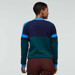 <b>Women's</b> Crewneck Sweatshirt Long Sleeve Pullover Winter Fleece 100% Cotton Casual Comfortable Relaxed Fit - Product Image 3