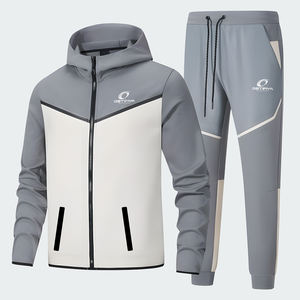 Producto más vendido, chándales de moda con cremallera para hombre, nuevo diseño, tendencia, colección de invierno, chándal con capucha para hombre - Product Image 1