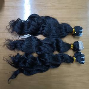 Extensiones de Cabello Remy Virgen 100% Natural VGB (Cabello Camboyano) con Cinta Adhesiva, Doble Trama a Máquina, Sin Procesamiento Químico, 10 Años de Duración - Product Image 1