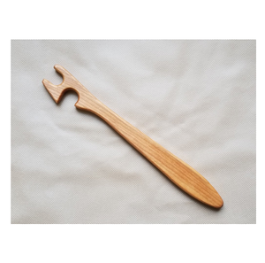 Proveedor directo de fábrica Estante de horno de madera Pull Pusher Covenction Venta más vendida Logotipo personalizado Manija de estante de horno de madera - Product Image 4