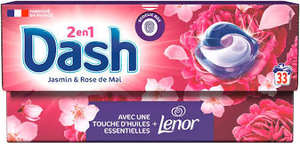 แคปซูลซักผ้าดาช 3-in-1 แบบใช้แล้วทิ้ง เป็นมิตรกับสิ่งแวดล้อม ความเข้มข้นสูง กลิ่นสดชื่น ขนาด XXL แพ็ค 60 ครั้งซัก พกพาสะดวก ผลิตในฝรั่งเศส ใช้กับเครื่องซักผ้าอัตโนมัติ - Product Image 4